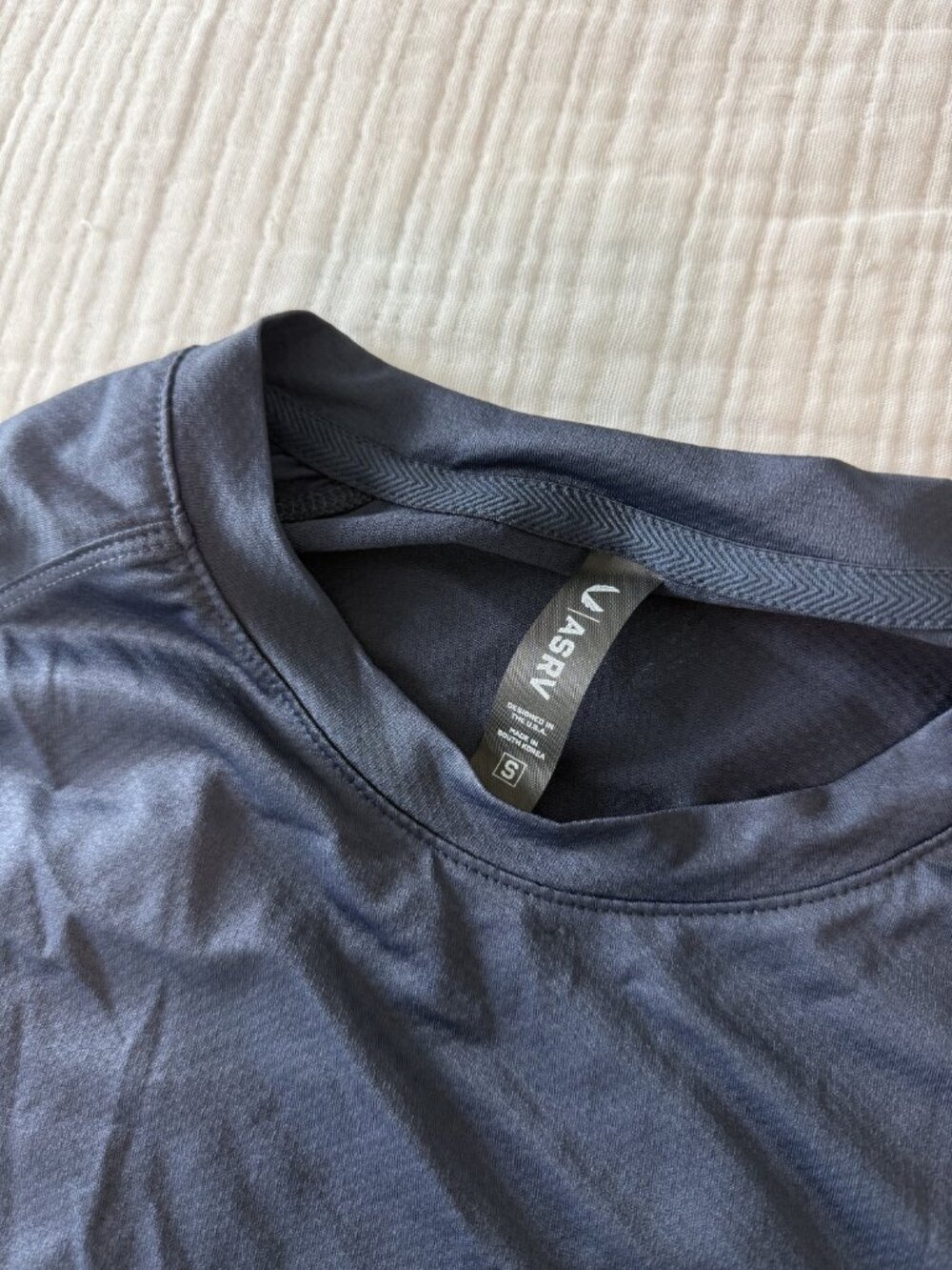 ASRV Silver-Lite 2.0 Established Long Sleeve Navy Men's S DSG-0659 - Picture 2 of 3